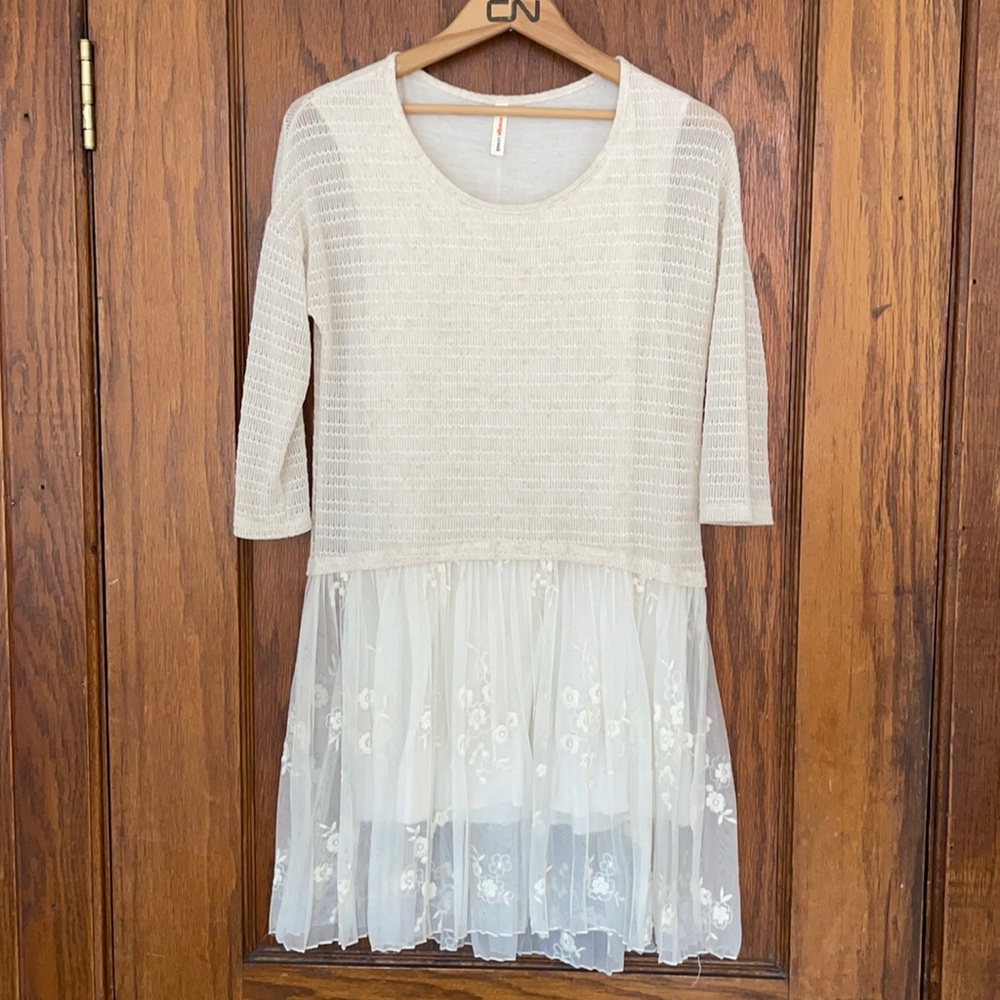 ORANGE CREEK Boho Beach Cover Up (Size M)